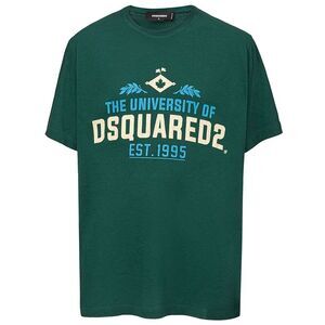 Dsquared² Green Cotton Men's T-Shirt